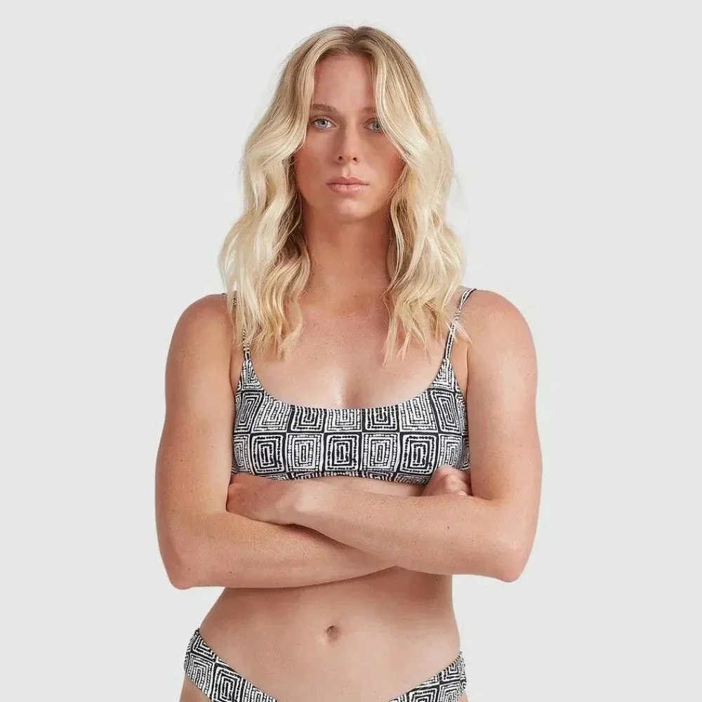 Billabong Atmosphere Bralette Bikini Top, white